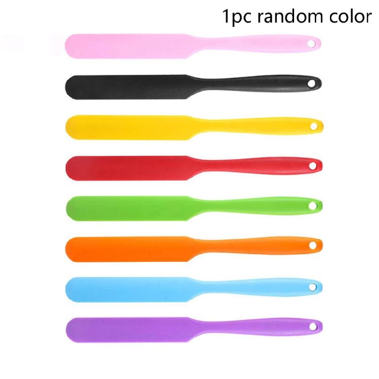 Comodo Bastoncino Mescolatore in Silicone Resistente al Calore Spatole per Torta Crema Burro Mescolare Impasto Raschietto Accessori da Cucina