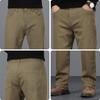 POLOMEISDO Men's High-Waist Straight-Leg Business Casual Pants