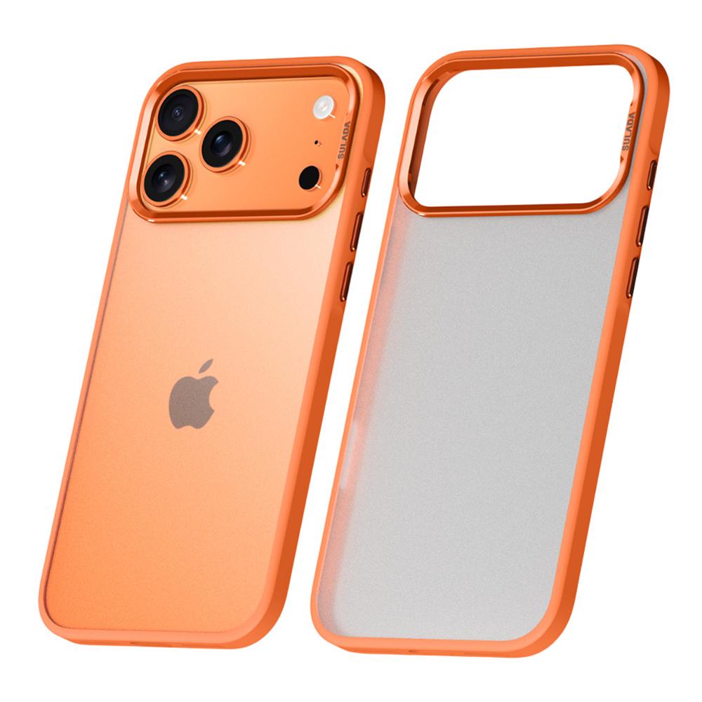 SULADA For iPhone 17 Pro Case PC+TPU Shockproof Matte Phone Protector Cover