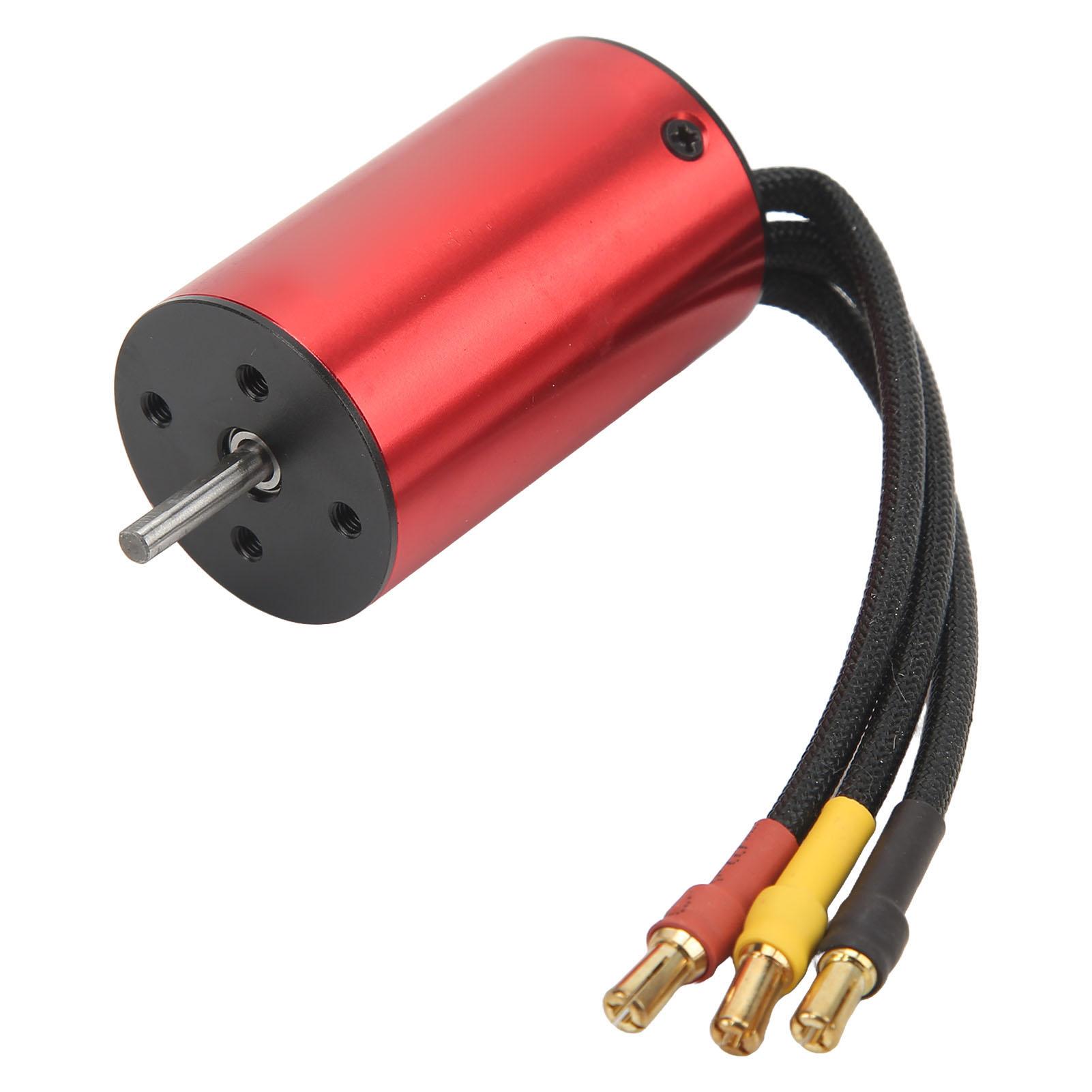 

S2845 Brushless Motor Red Waterproof 4 Pole High Torsion Rotor Aluminium Alloy 2800KV Brushless