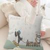 Funny P-PinguS Cute Cartoon Pillowcase toon Gift Cushion Cover Bedroom Home Sofa Chair Seat Decor pillow case