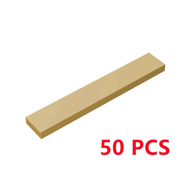 

50 шт./лот Строительные блоки 6636 Плитка 1x6 DIY Сборка Коллекции Оптом Модульная Игрушка GBC Для Высокотехнологичного Набора MOC дубильная кора