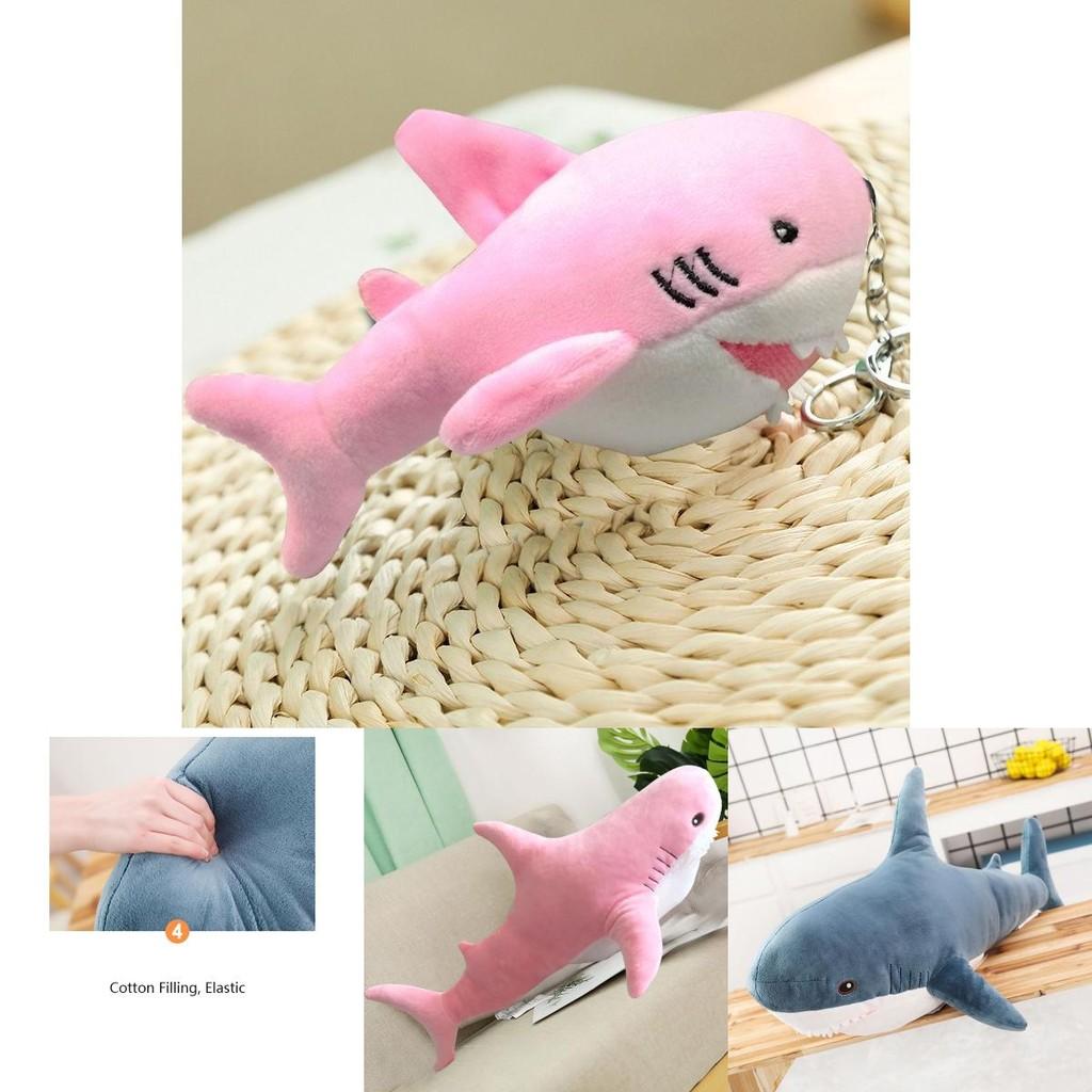 Soft And Comfy Shark Plush Pillow For Kids Perfect Gift For Sleep And Relaxation Available In Three Sizes