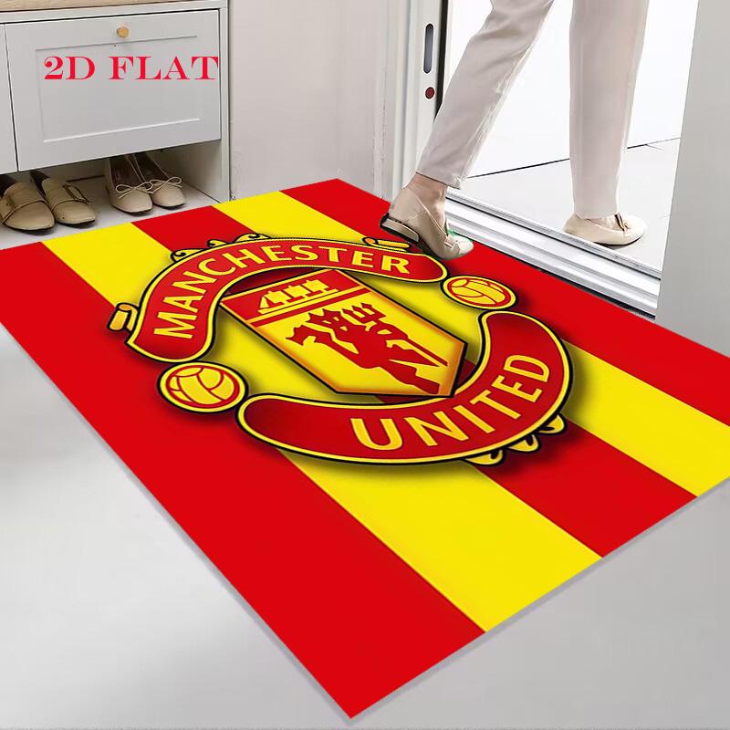 Man Utd Carpet Rug for Living Room Bedroom Home Sofa Decoration,Kids play Nonslip Floor Mat