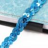 Garment Accessories 5 Yards Sequin Lace Braided Band 15MM DIY Sewing Ribbon Dress Wedding Tape Decor Trim Sewing Clothes Stage