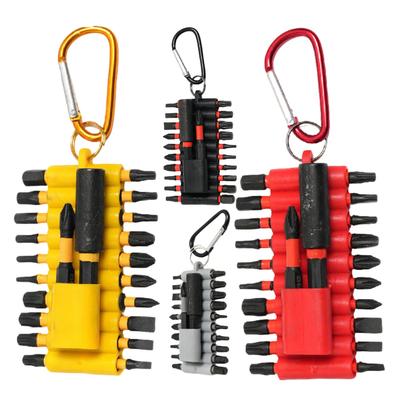 Screwdriver Bit 22 Pcs Impact Screwdriver Bits Set with Organizer Sleeve Magnetic S2 Steel Multi Driver Bits and 1Pc Bit Holder