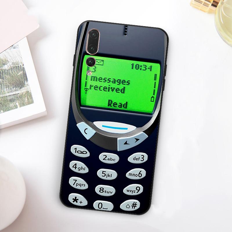 Retro Cellphone For Huawei Nova Y73 Y72 Y90 Y70 Y60 Y91 Y61 12s 12i 11i 8i 9 10 SE P60 P30 Pro P40 Lite Case