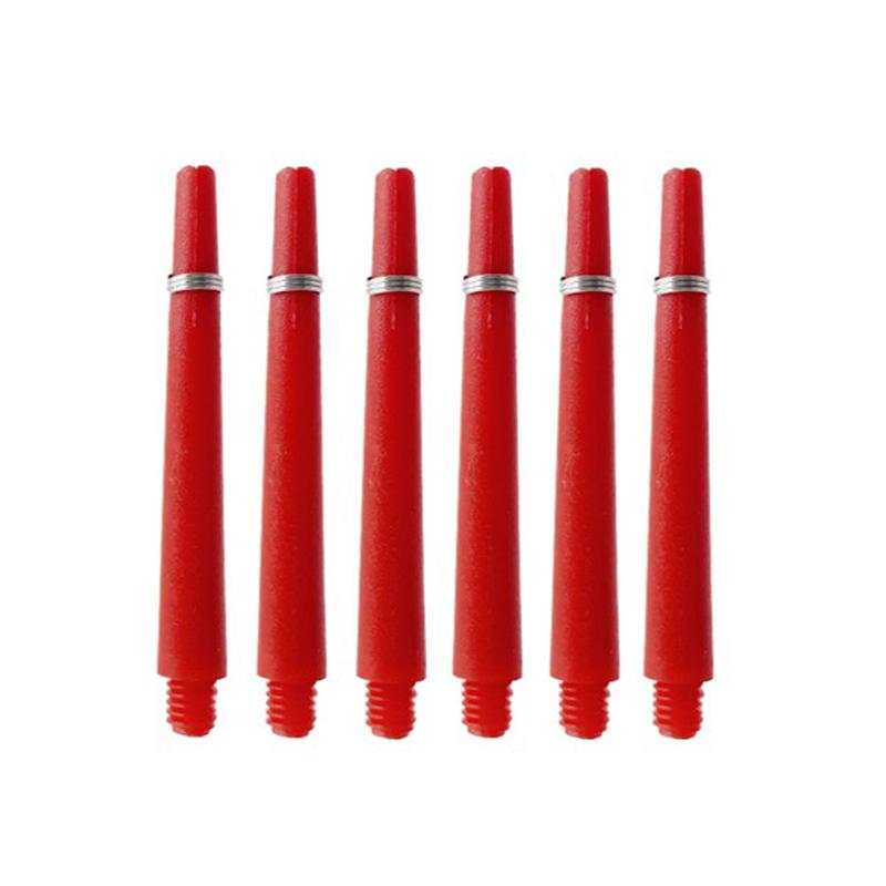 

12 шт. винт 35 мм, нейлоновые валы, короткие стержни для замены дротиков 35mm красный