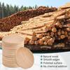1-6cm Nedokončené dřevěné kulaté mince kotoučky, Přírodní bukové dřevěné kotoučky pro DIY řemesla umění, Malování, Laserové gravírování, Domácí dekorace