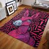 Various Sizes Pink Donkey Art Print Carpet Living Room Bedroom Bedside Sofa Floor Mat Modern Home Decor Area Rug Large Size