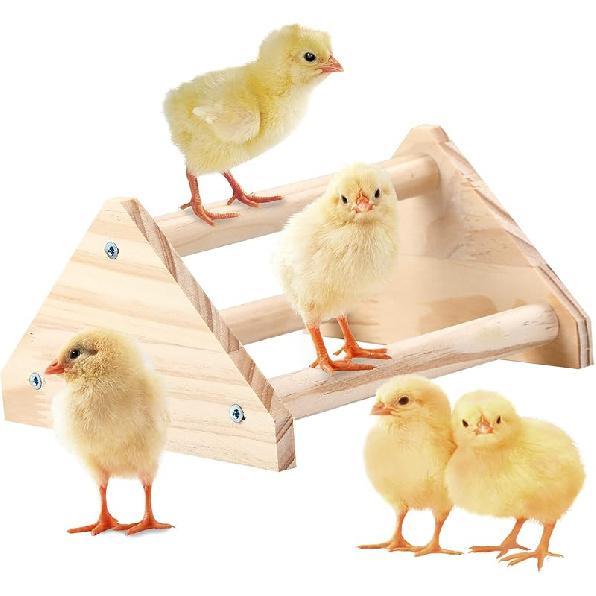 Chicken Perch Jungle Gym Roosting Bar, Pine Wood, Large