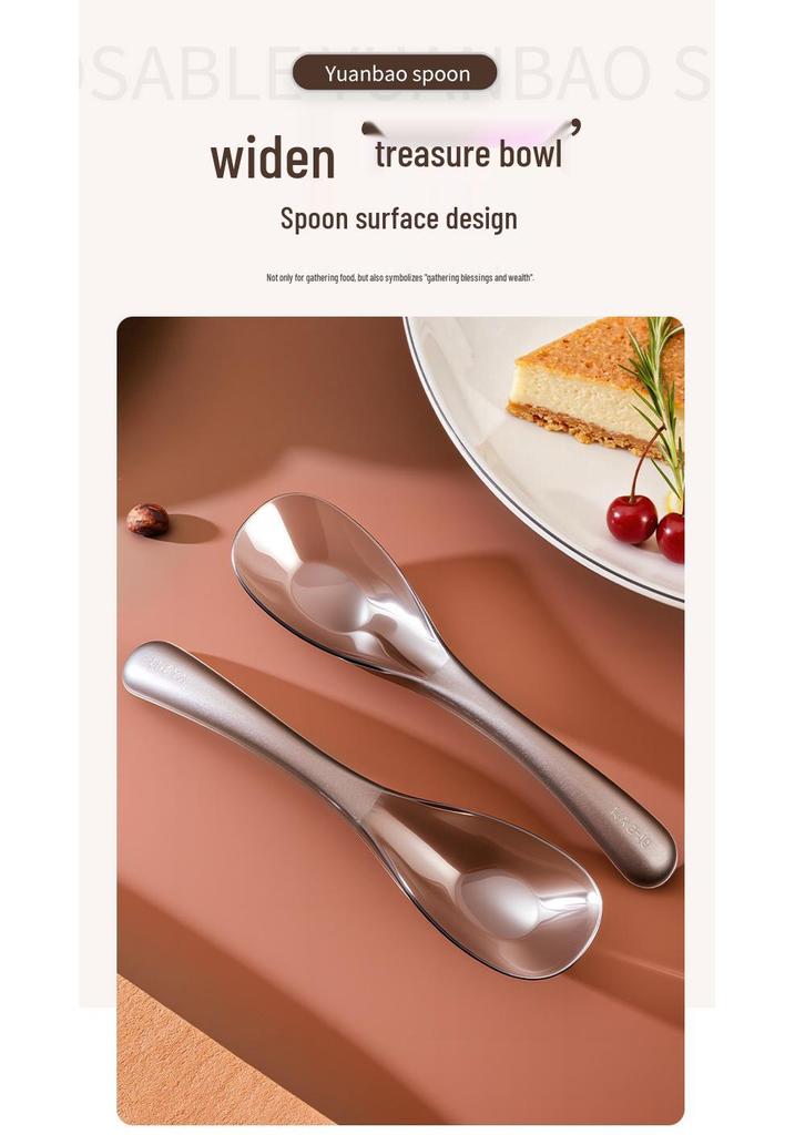Large Thickened Disposable Plastic Spoon - Soup, Fast Food, Dessert, Ice Cream, and Rice