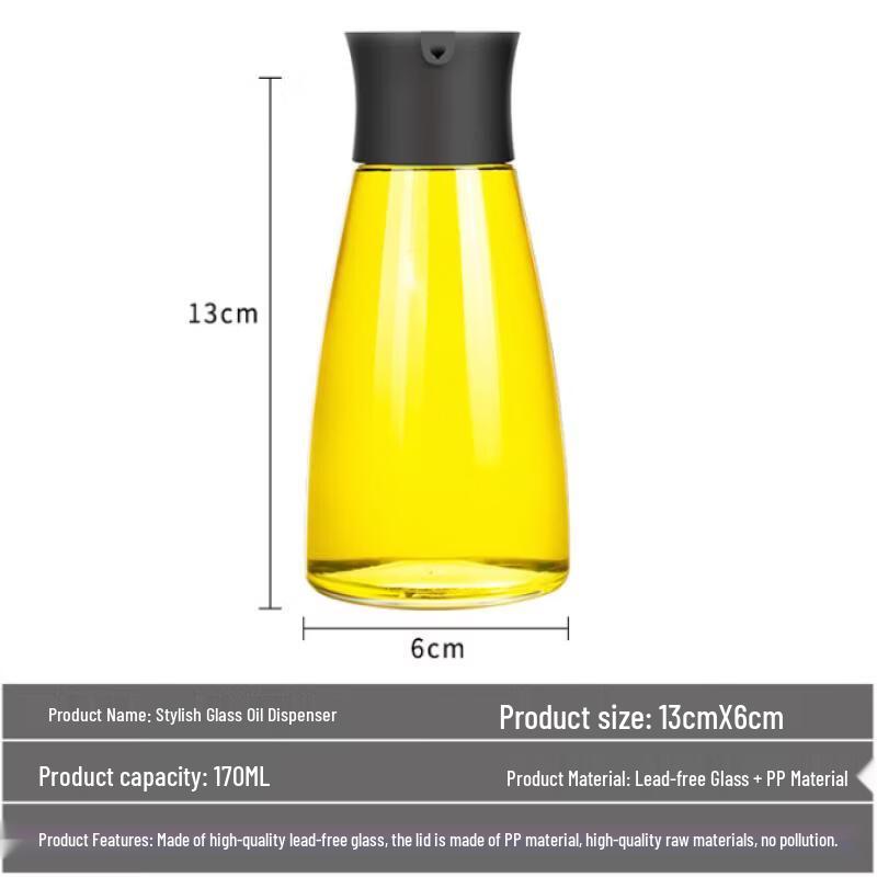 ZISIZ Kitchen Oil Dispenser Bottle