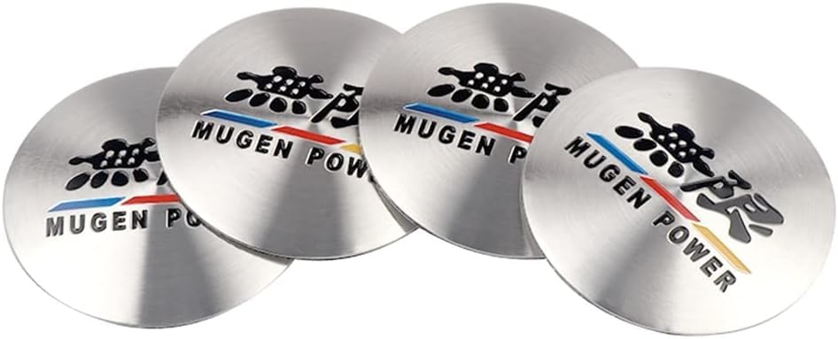 

Наклейка на колпак ступицы колеса Infinite Car Center Новый колпак ступицы колеса NBOX CRV 56mm серебряный