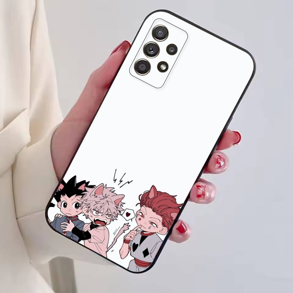 H-Hunter X Hunter Anime Handyhülle Für Samsung S25,S24,S21,S22,S23,S30,Ultra,S20,Plus,Fe,Weiche Silikon Schwarze Hülle