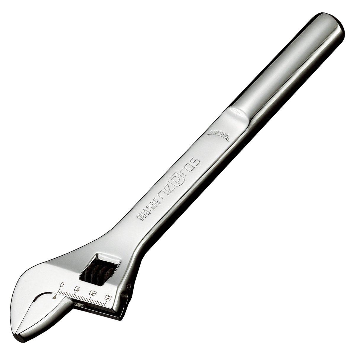 

Kyoto Machinery Tools Nepros Monkey Wrench (KTC) NWM-250 серебряный