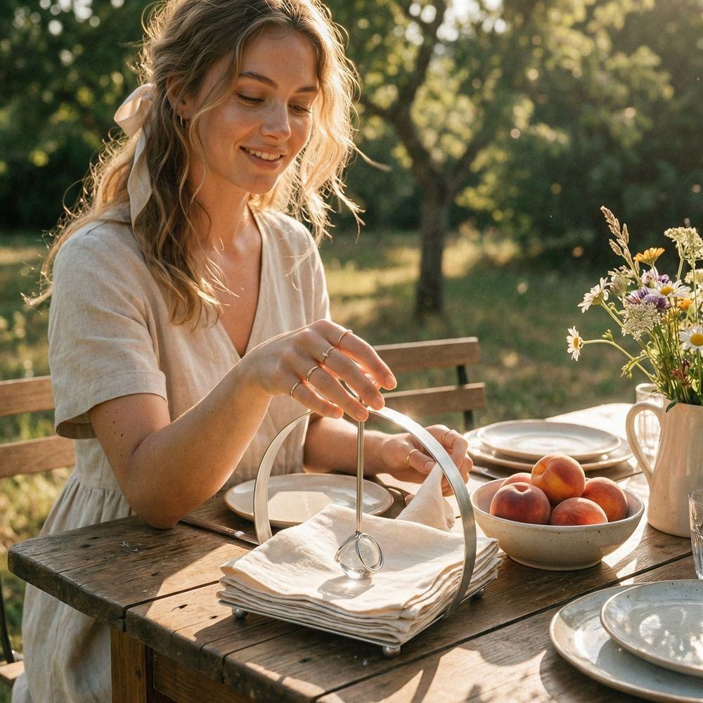 Modern Arch Bridge Napkin Dispenser Square Tabletop Tissue Rack Tissue Storage Box  Kitchen