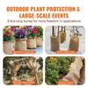 Burlap Fabric Roll Burlap Tree Wrap 40 In X 75 Ft for Crafts & Plants