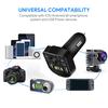 Bluetooth Fm Transmitter USB Aux Modulator Handsfree Car Kit Car Audio Mp3 Player 3.1A Fast Charge Dual Usb Car Charger Adapter