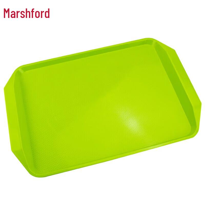 Masfu Thickened PP Rectangular Plastic Tray зелёный