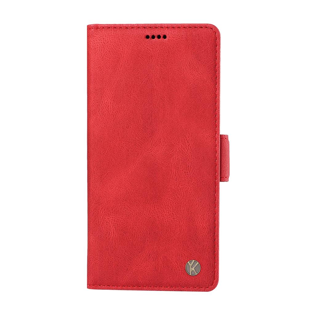 For Xiaomi Redmi 15 4G (EU) (171mm) Leather Case YIKATU YK-005 Skin-touch Feeling Wallet Phone Cover