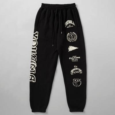 Autumn Winter Trendy Sports Fitness Sweatpants Casual Running Long Pants Cross-border Trousers Men’s