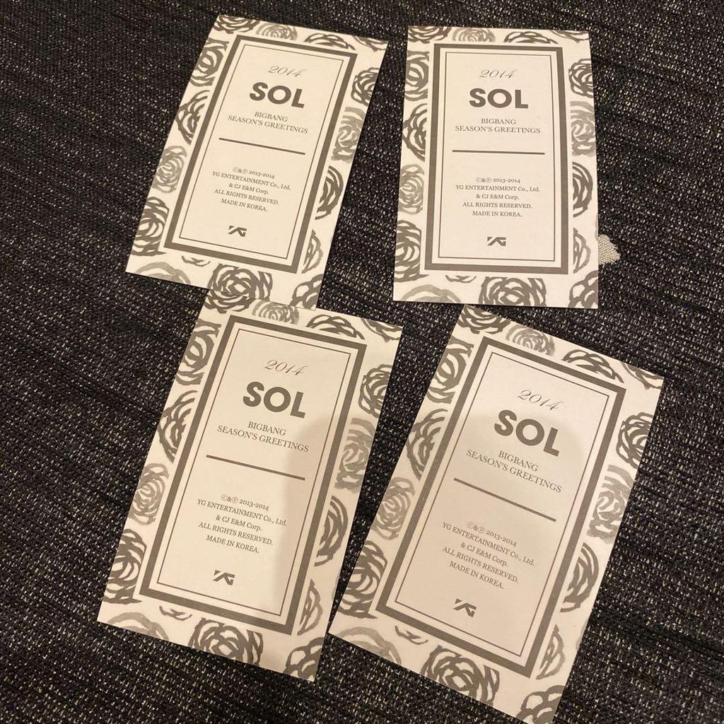 [USED] BIGBANG Yongbae Check Card