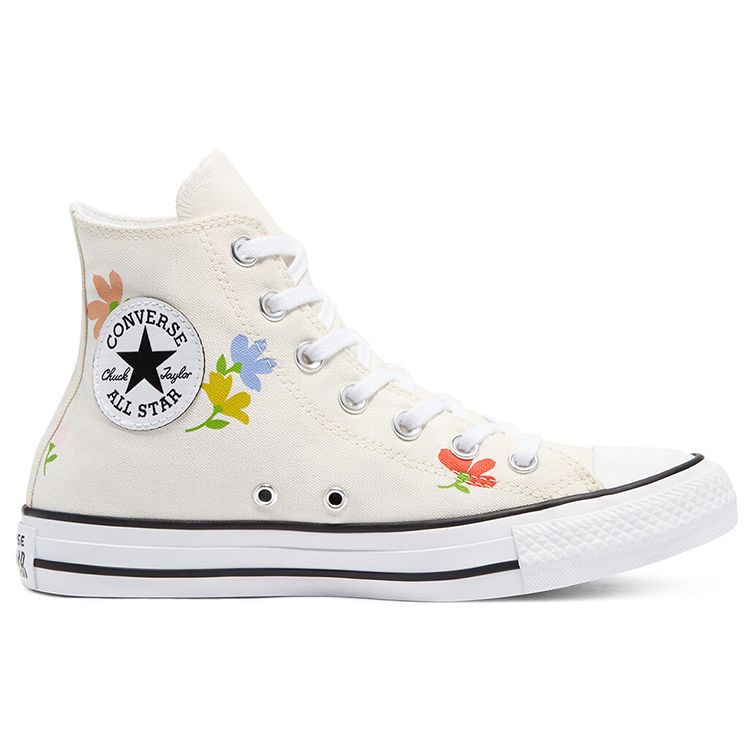 Converse Chuck Taylor All Star High Top Casual Canvas Shoes Women Sneakers Off-White Multicolor 570919C