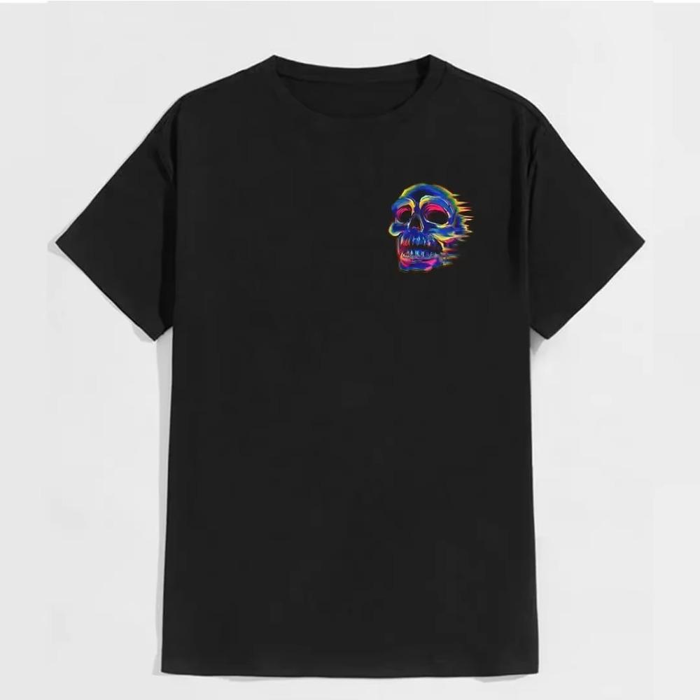 Hot Sale 2024 Comfortable Weird 3D Print T-Shirt Men Summer Quick Dry Short Sleeve Loose Casual Comfortable  Streetwear Fashion