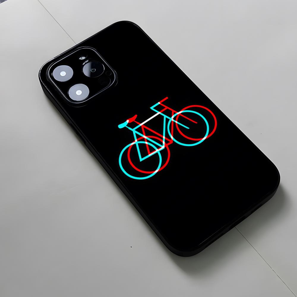 

BIKE Cycling Art Phone Case For Iphone 16 15 12 14 Se 2020 16 Pro Max 11 13 Xr X Xs Super Classic Mini Plus Funda Shell Cover iPhone13 ProMax