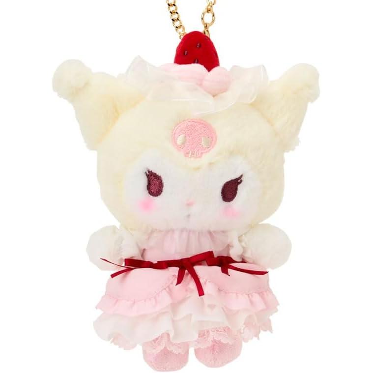 Sanrio Mascot Bag Charm (Strawberry Whipped Cake) Kuromi Ages 6 and up 224880