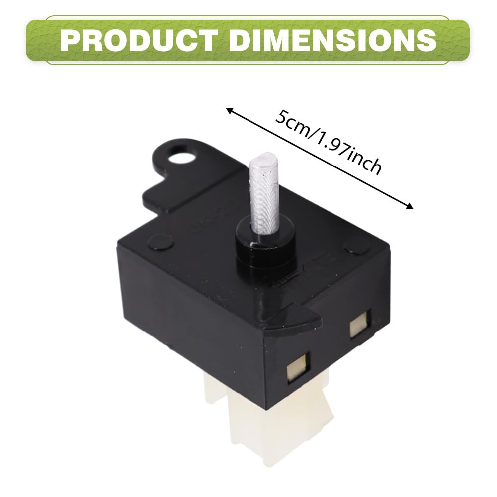 Riloer AC Heater Fan Blower Switch, YH-1934, YH1934, HS214, E6DZ-19986-A, Blower Motor Switch, Compatible with Ford E-150 XL 2006-2011, 4 pins, 1 pc