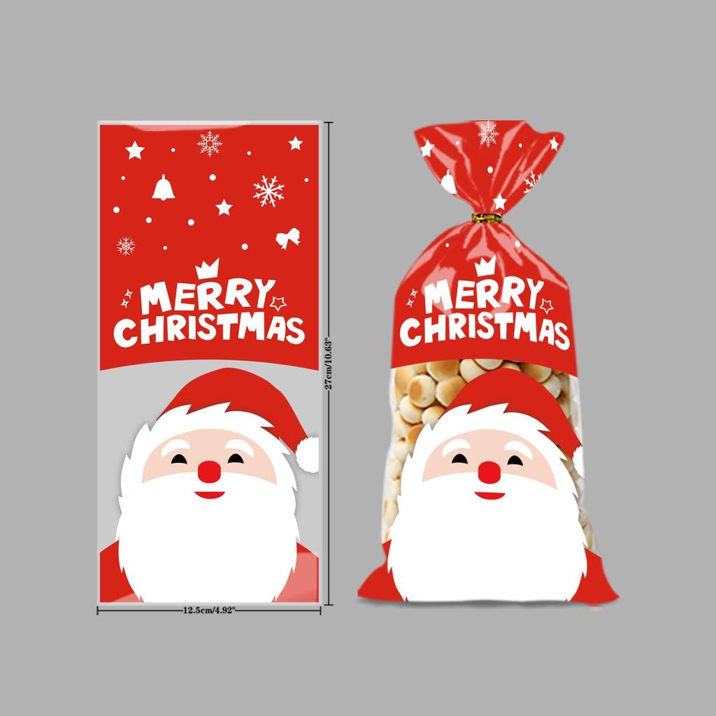 Süßigkeiten Keks Weihnachtsmann & Schneemann Geschenktüte 2024