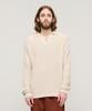 CARGOBROS Boucle Open Collar Knit (Beige)