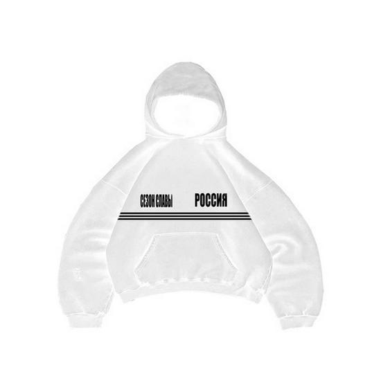 Y2K Street Style Letter Print Hooded Sweatshirt for Couples