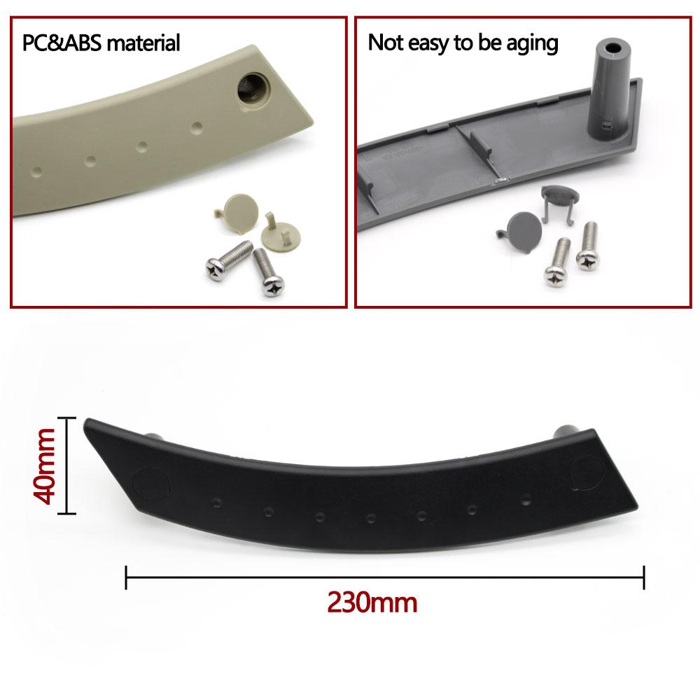 Car Interior Left or Right Door Pull Handle Protective Cover Trim For Volkswagen VW Beetle 1998-2010 1C0867171A 1C0867172A