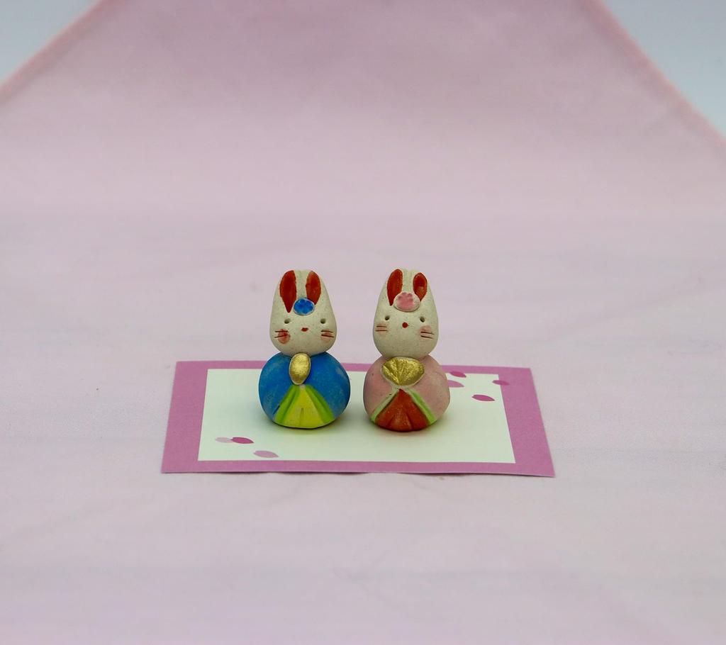 Craftsman House Hina Doll Rabbit Hina Doll Decoration