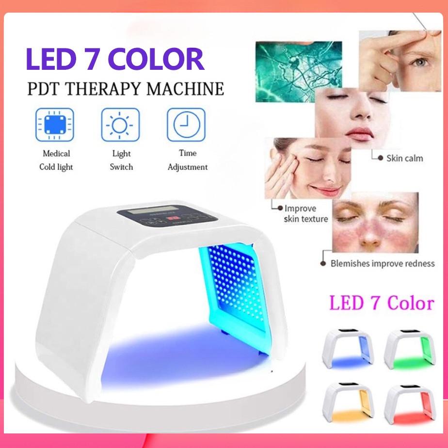 

Ready 7 Colors PDT LED Facial Mask Light Therapy Light Skin Rejuvenation Device Spa Acne Remover Anti-Wrinkle Face Care Base version