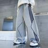 Pantaloni della tuta sportivi dritti casual per ragazzi e bambini, pantaloni da tempo libero per bambini