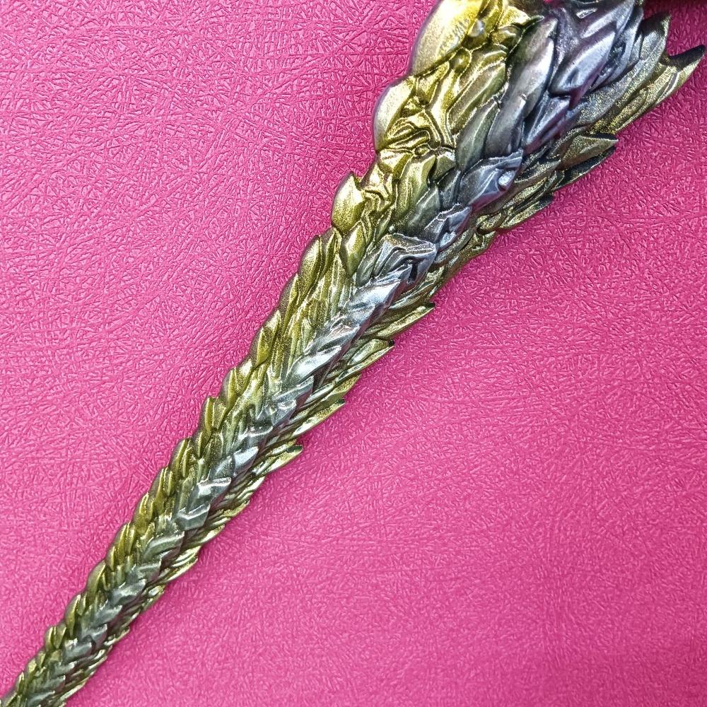 11.6inch Elden Katana Dragon Kings Cragblade Metal  Ninja Knife Real Size Japanese Katana Anime Original Samurai Sabre Toy Gift