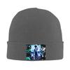 Rin Itoshi Blue Lock Fußball Warme Strickmütze Hip Hop Mütze Herbst Winter Outdoor Beanie Mützen für Unisex Erwachsene