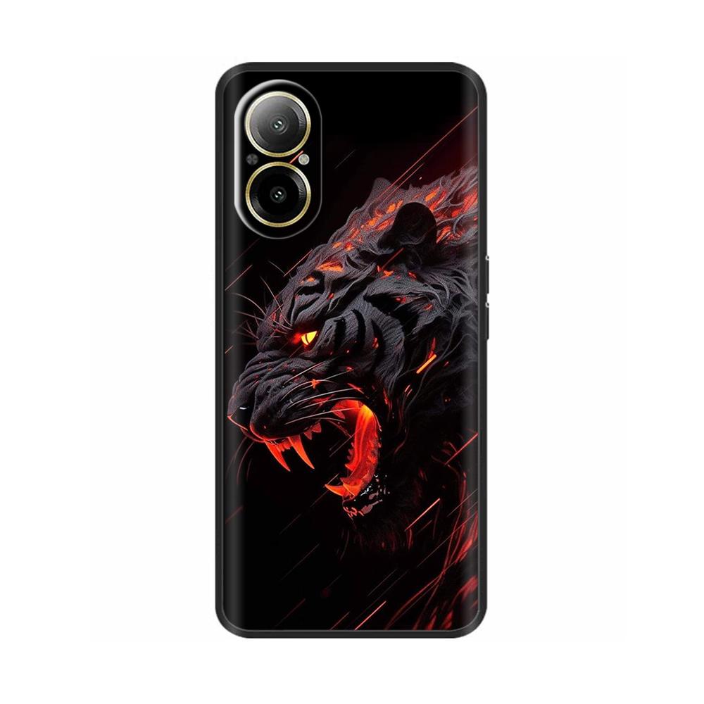 For Realme C67 4G Case Phone Cover Cool Sweet Soft Smooth Liquid Silicone Bumper For Oppo Realme C67 Full Protection Back Cover