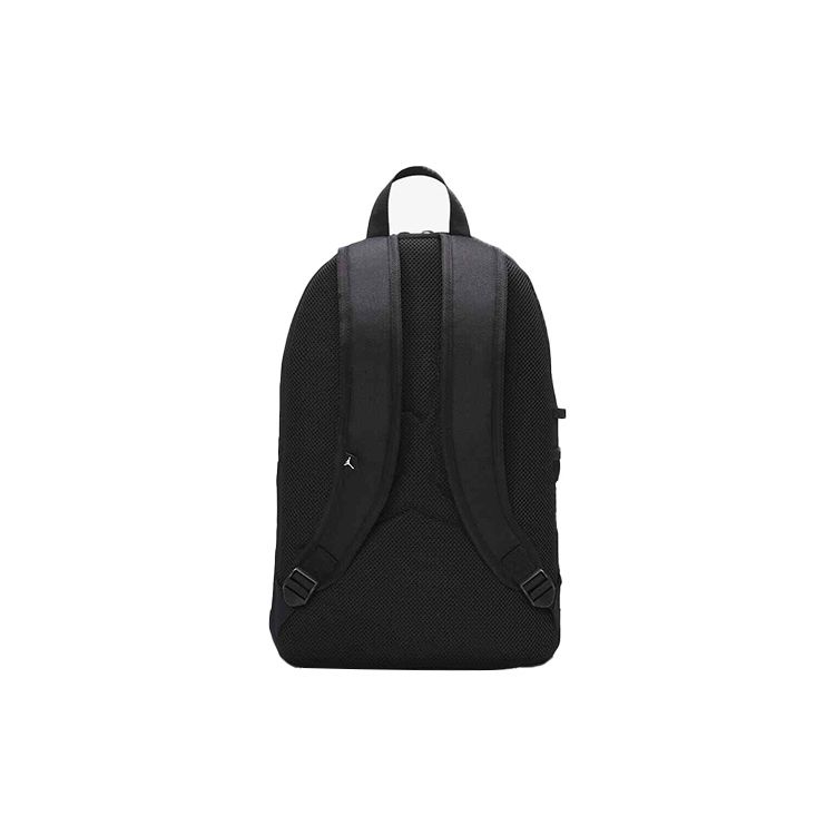 Jordan Air Logo Sports Casual Polyester Backpack Unisex Backpack Black 9A0503-023