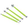28 Pcs Polymer Clay Tools Clay Carving Knife Pill Stick Hook Line Brush Hand Silicone Point Drill Pen Set