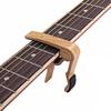 Rose Wood Grain Guitar Capo Stable Rubber Padded Violin Tune Change Clamp  Electric Guitar