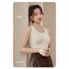 Women Warm Self Heating Thermal Vest With Built In Bra Pad Thickened Winter Underwear Top