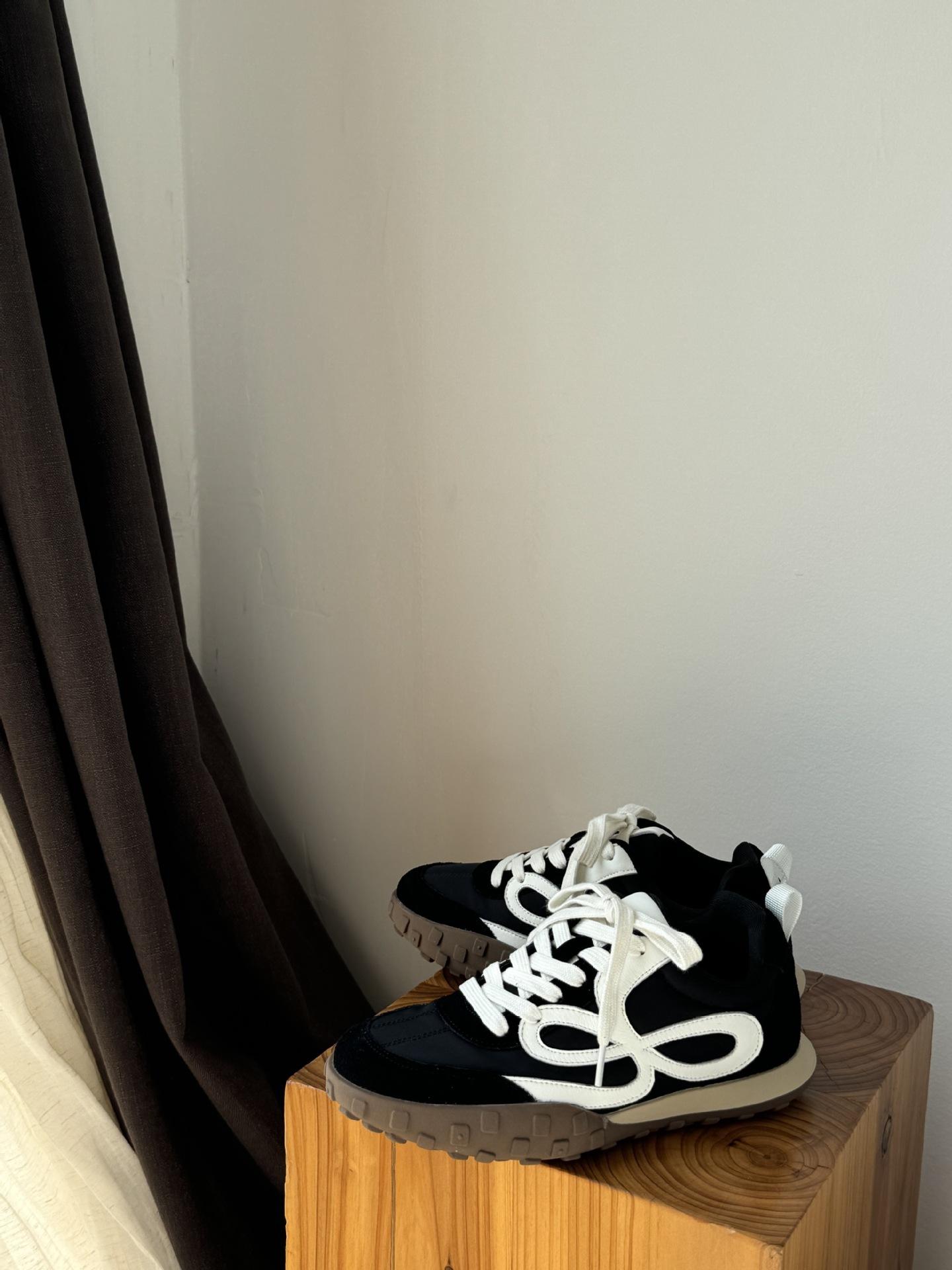 DAPAI SHOW2025 autumn and winter new thick-soled lace-up round head casual air cushion sole sports board shoes flat-soled 35