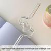 Glass Heart-Shaped Straws: Baby-Friendly, Stylish Must-Have for Couples To Enjoy Drinking Water