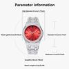 Fashion Men's Quartz Wristwatch - Frosted Stainless Steel Band, Multiple Color Dials, Casual & Business Watch
