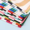 420D  Striped Print Oxford Fabric Waterproof Fabric Canopy Tent Umbrella Cloth Pu Coated 50X150Cm Sunshade